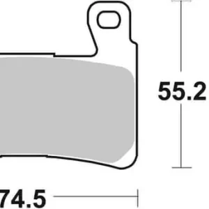 SBS HD Sintered Road Front Brake Pads Order Now