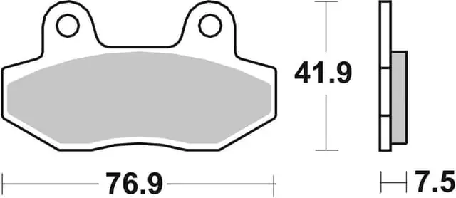 SBS Ceramic Front / Rear Brake Pads Authentic