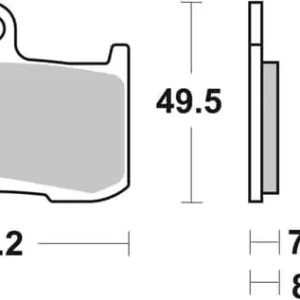 SBS Ceramic Front / Rear Brake Pads Reduced Price