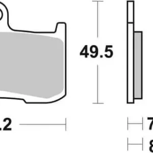 SBS Dual Carbon Racing Front Brake Pads Discount