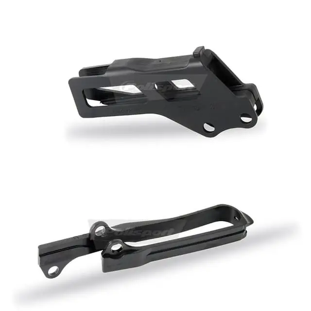 Reduced Price Polisport Suzuki RM-Z250 (12-18) Black Chain Guide & Slider Kit
