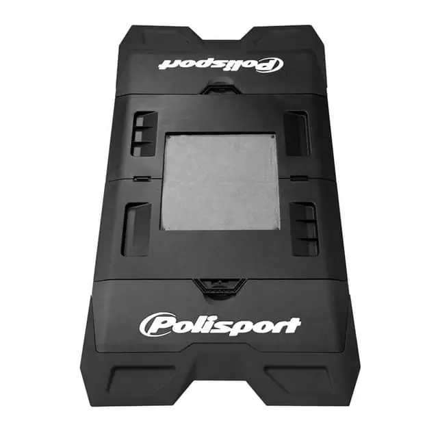 Best Price Polisport Black/Black Foldable Bike Mat