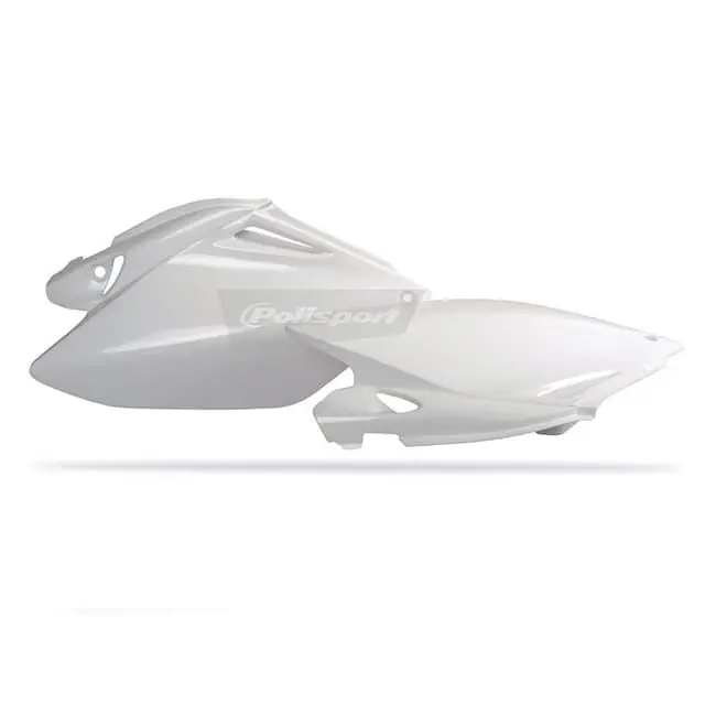 Reduced Price Polisport Honda CRF250R 06-09 White Side Covers