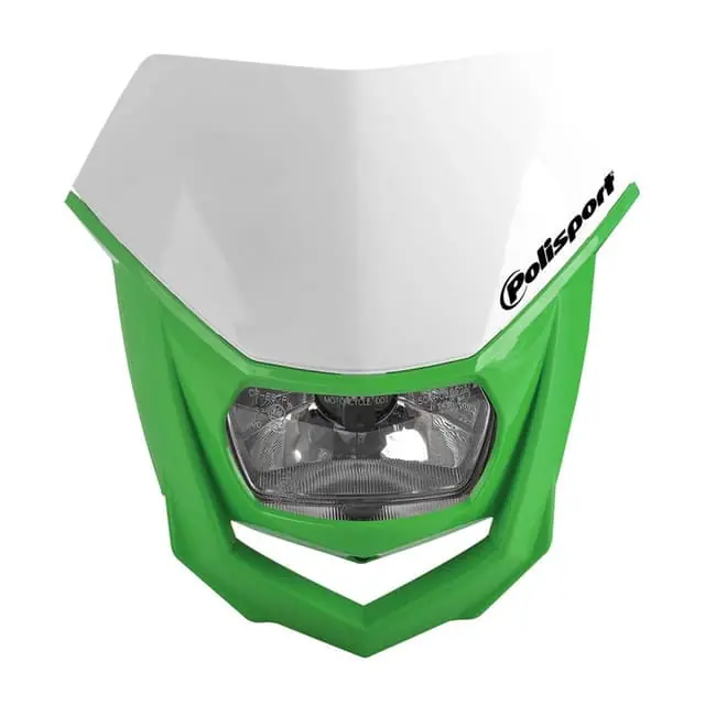 Shop Now Polisport Halo Green/White Headlight