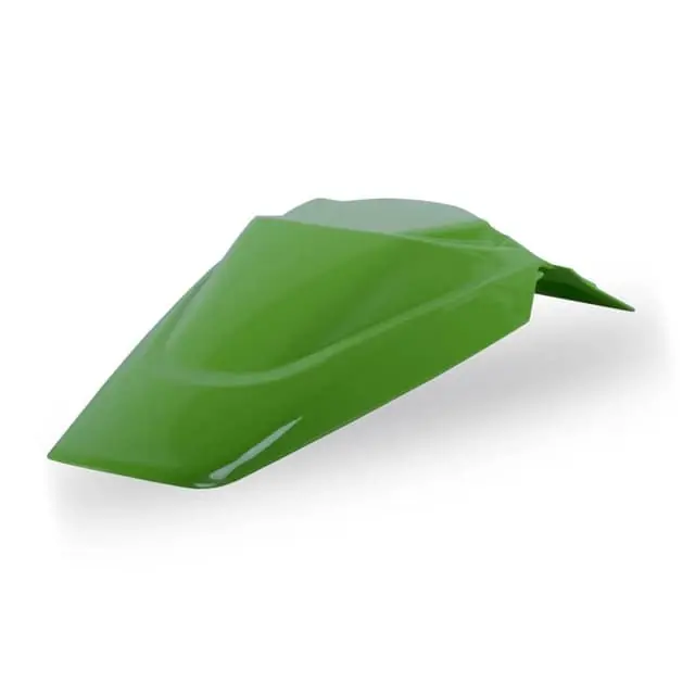 Crafted Polisport Kawasaki KX/KLX / Suzuki RM/DRZ Green Rear Fender