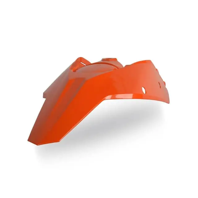 Price Cut Polisport KTM SX/SX-F 2007-2010 Orange Rear Fender with Side Panels