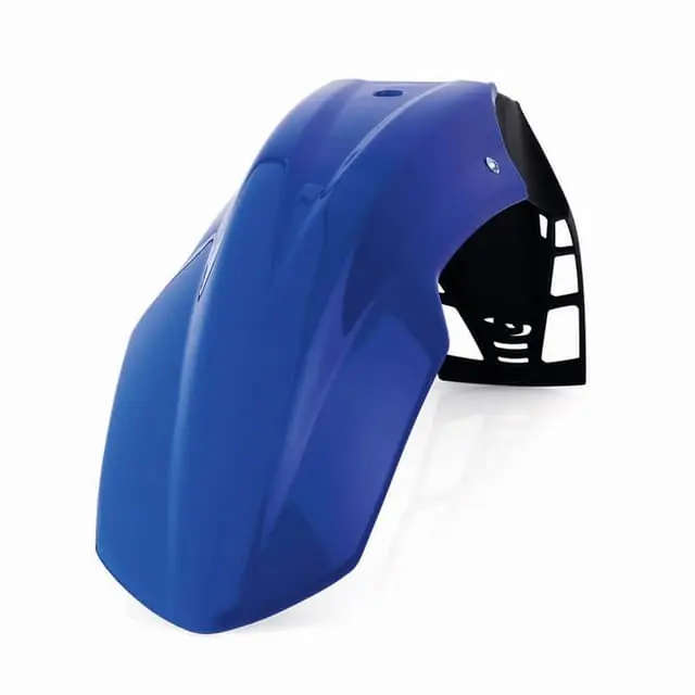 Polisport Universal Free Flow Blue Front Fender Handmade