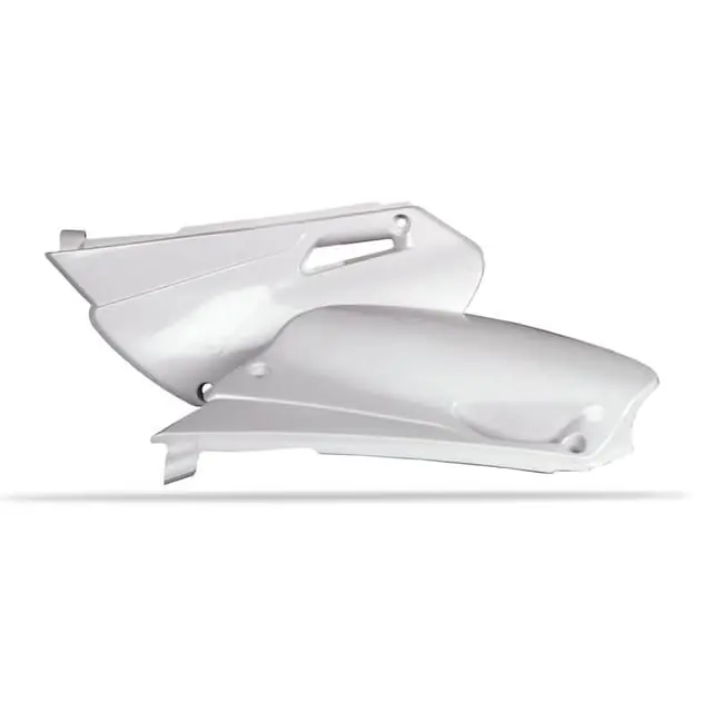 Trusted Brand Polisport Yamaha YZ85 02-14 White Side Covers