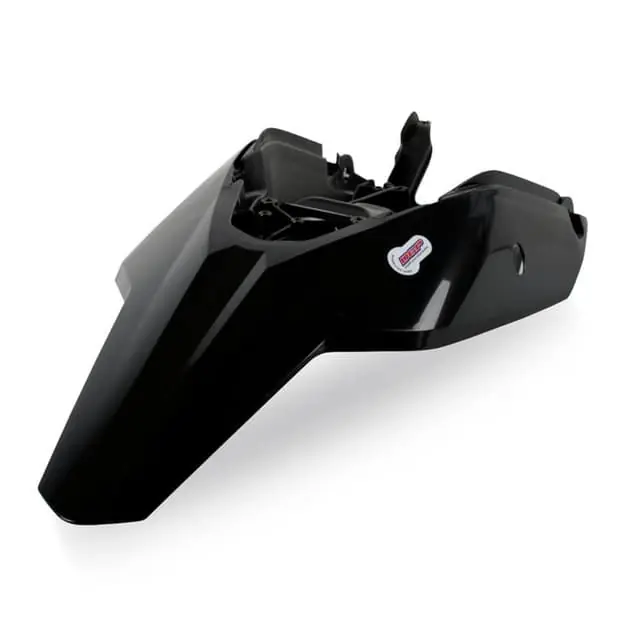 Exclusive Polisport KTM 65 SX 2009-2015 Black Rear Fender with Side Panels
