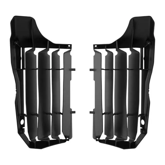 Affordable Polisport Honda Black Radiator Louvers