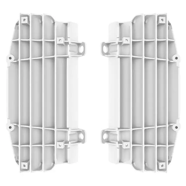 Express Delivery Polisport Husqvarna FC/FE/TC/TE White Radiator Louvres
