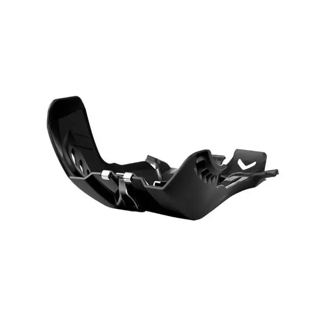 Special Offer Polisport Husqvarna / KTM 250 / 300 17-19 Black Fortress Skid Plate w/Linkage Guard