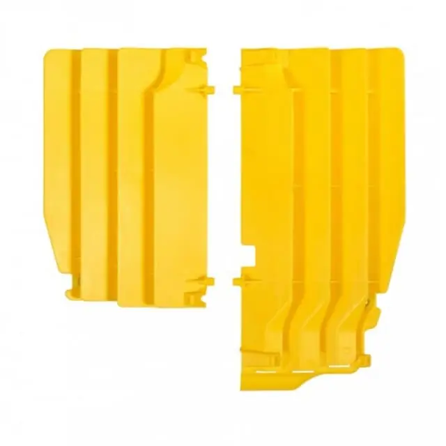 Polisport Suzuki RMZ250 Yellow Radiator Louvres Professional Grade
