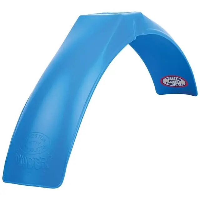 Secure Checkout Polisport Preston Petty IB Muder Bultaco Blue Front Fender