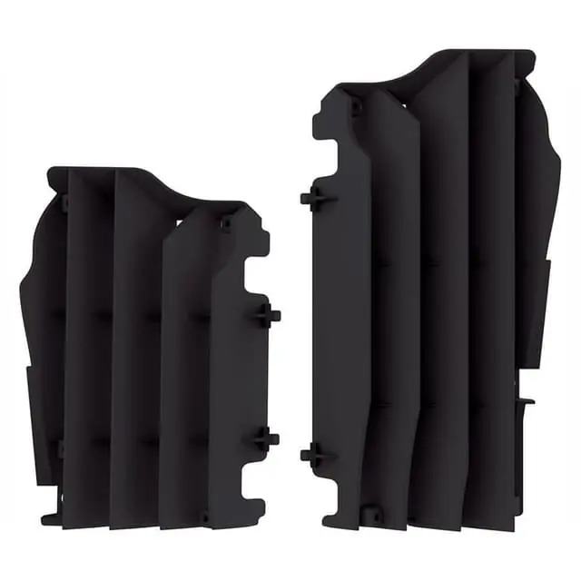 Buy Online Polisport Kawasaki KX450F 16 Black Radiator Louvres