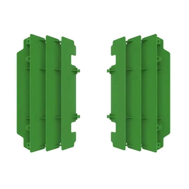 Buy Direct Polisport Kawasaki KX Green Radiator Louvres
