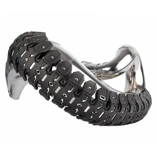 Brand New Polisport Armadillo 2 Stroke Black Pipe Guard