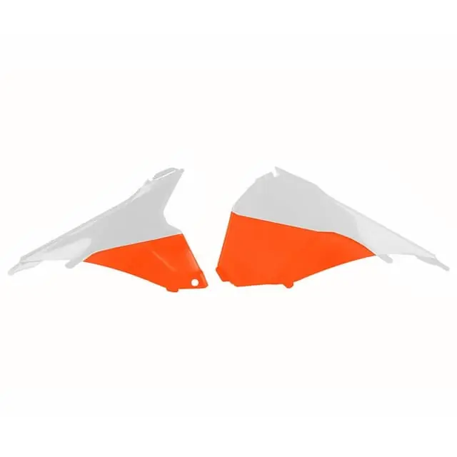 Secure Checkout Polisport KTM EXC/EXC-F 2014-2015 White / Orange Airbox Covers