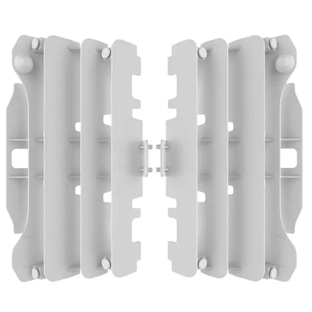 Affordable Polisport Yamaha YZ250F White Radiator Louvres