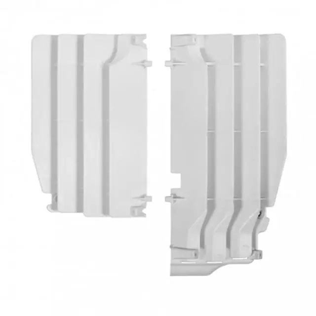 Best Choice Polisport Suzuki RMZ250 White Radiator Louvres