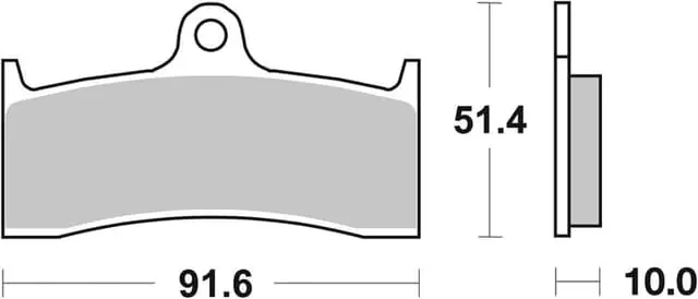 Authentic SBS Ceramic Front / Rear Brake Pads