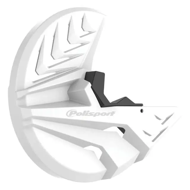 Save Now Polisport Beta RR 2T / 4T 13-18 White Disc & Bottom Fork Protector