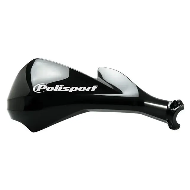 Editor’s Pick Polisport Sharp Black Handguards w/ 12mm Fitting Kit