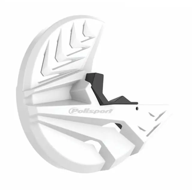 Fan Favorite Polisport Honda CRF250R/450R 10-14 White Disc & Bottom Fork Protector