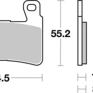 SBS Dual Carbon Racing Front Brake Pads Free Delivery