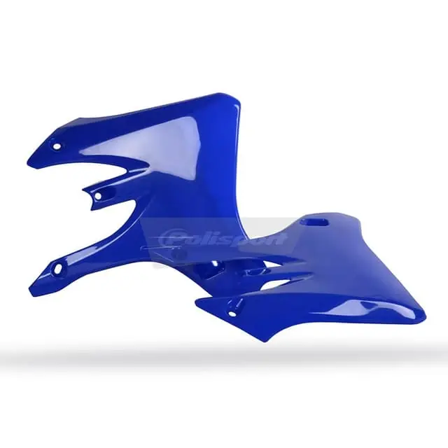 Professional Grade Polisport Yamaha YZF Blue Radiator Plates