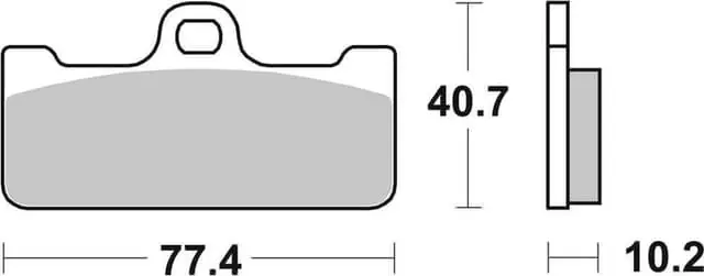 Direct From Factory SBS Dual Carbon Racing Front Brake Pads