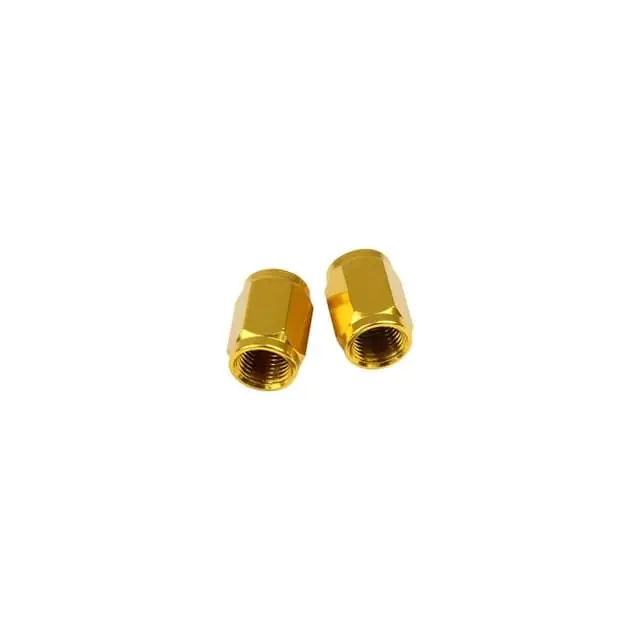 States MX Gold Valve Caps Worldwide Shipping