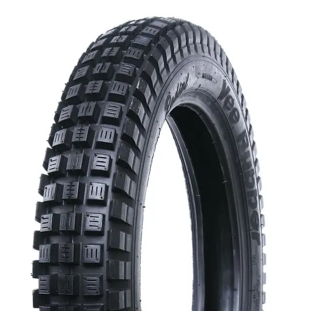 While Supplies Last Vee Rubber VRM308R 400-R18 Tubeless Trial Tyre