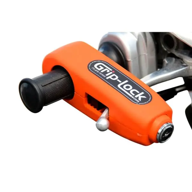Cheap Grip Lock Orange Handle Bar Lock
