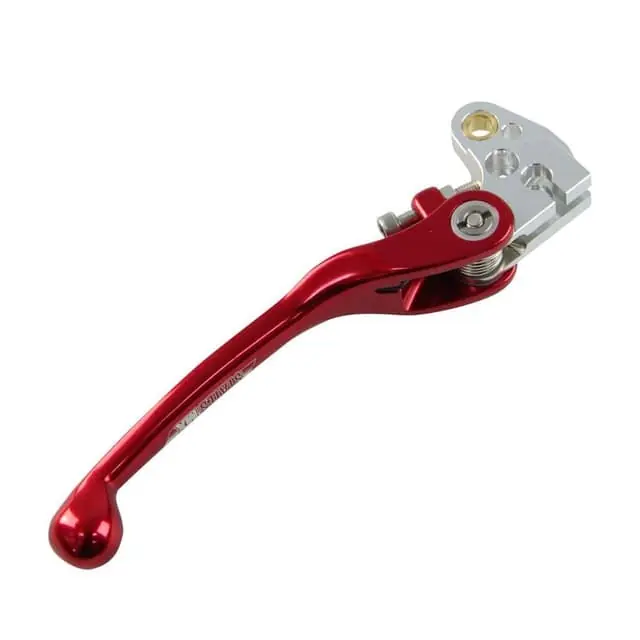 Budget States MX Suzuki RM-Z250 04 Red Standard Flex Clutch Lever