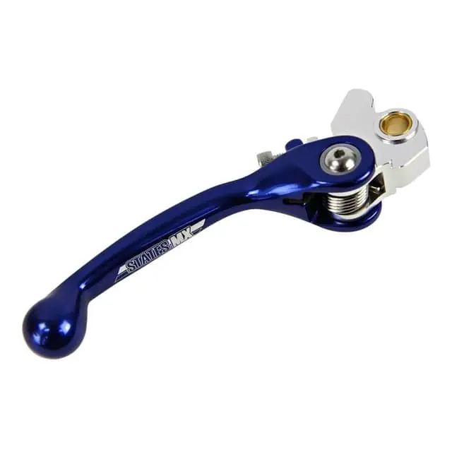 States MX Yamaha/Kawasaki/Suzuki Blue Standard Flex Brake Lever Luxury