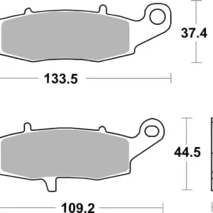 Today Only SBS Ceramic Front / Rear Brake Pads
