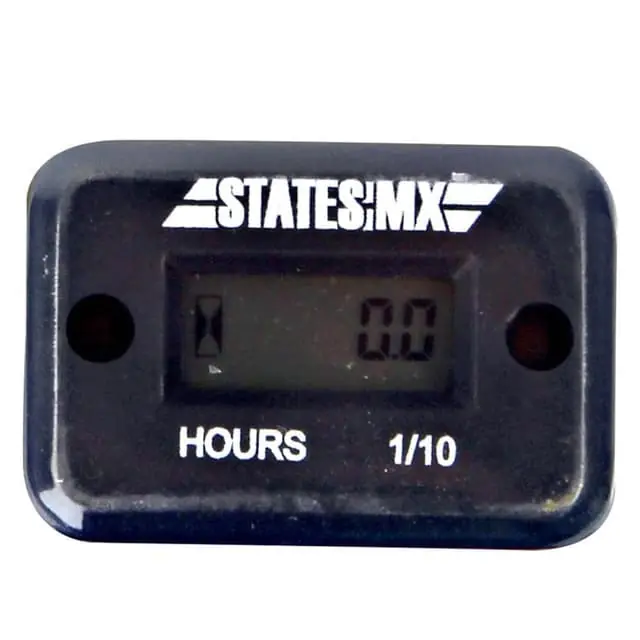 Crafted States MX Black Hour Meter