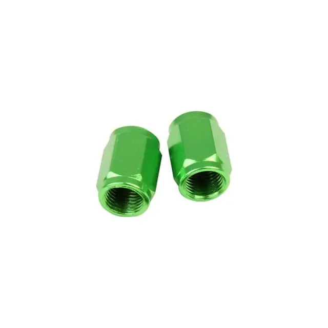 States MX Green Valve Caps Next Day Delivery