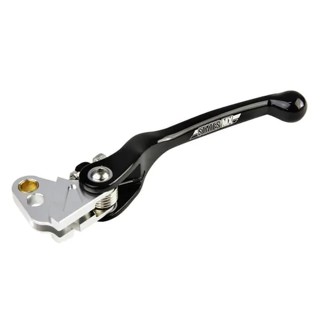 States MX Yamaha/Kawasaki/Suzuki Black Standard Flex Clutch Lever Weekend Sale