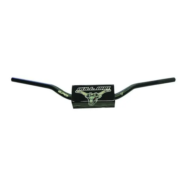 Bullbar T6061 Hi-Bend Black Tapered Handlebar Clearance