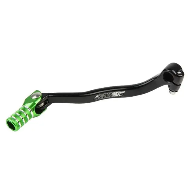 Direct From Factory States MX Kawasaki KX450F 09-14 Green Forged Gear Lever