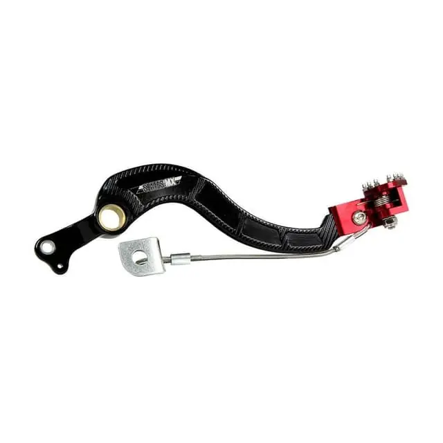 Direct From Manufacturer States MX Suzuki RMZ450 08-16 Red Brake Pedal w/ Flex Tip