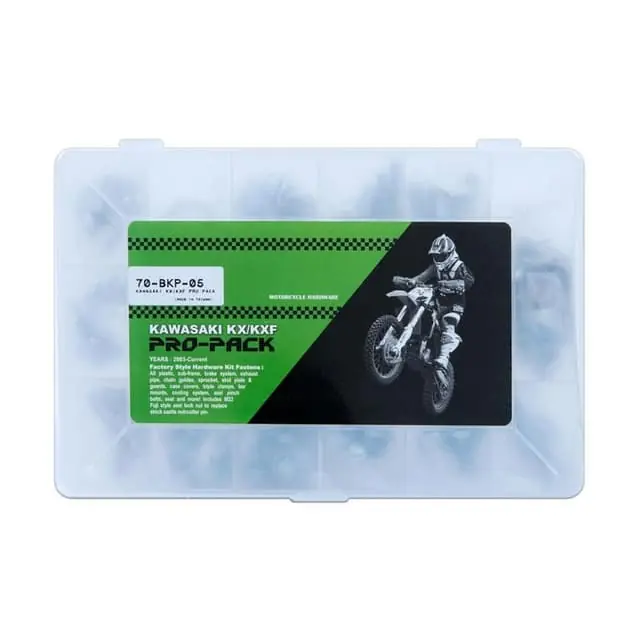 States MX Kawasaki KX/KXF Pro Pack Generic Fitment 160 Bolt Kit Weekend Sale