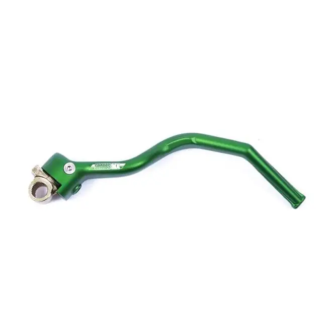 States MX Kawasaki Green Alloy Kickstart Lever Weekend Sale