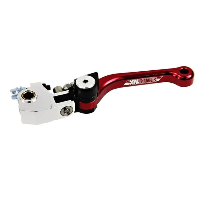 Fast Shipping States MX Honda Red Fold/Flex Brake Lever