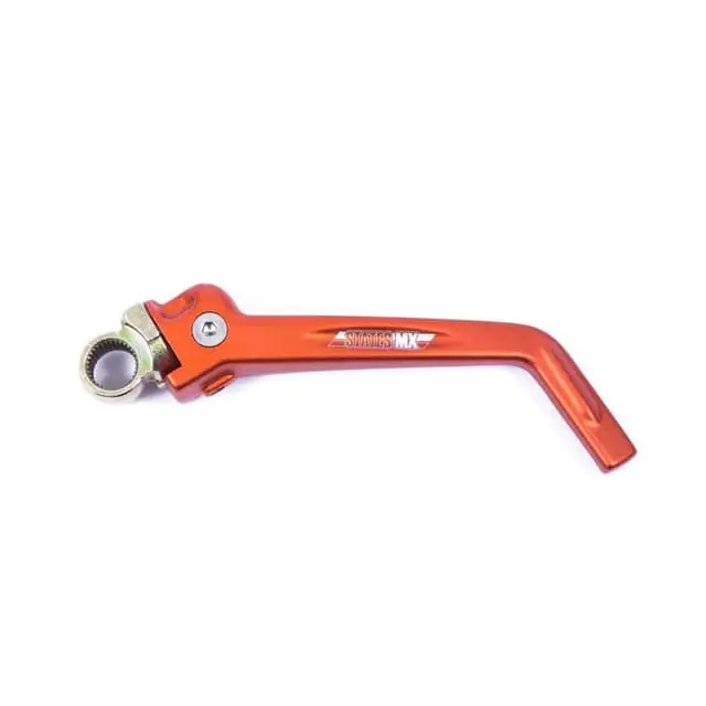 States MX KTM Orange Alloy Kickstart Lever Free Delivery