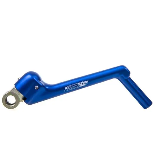 States MX Yamaha Blue Alloy Kickstart Lever Certified