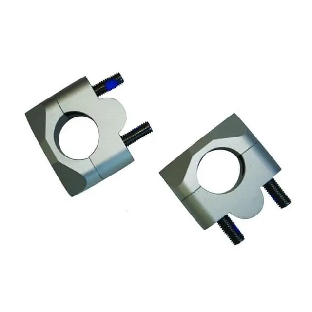CPR 22mm Silver Tapered Handlebar Clamp Kit Special Offer