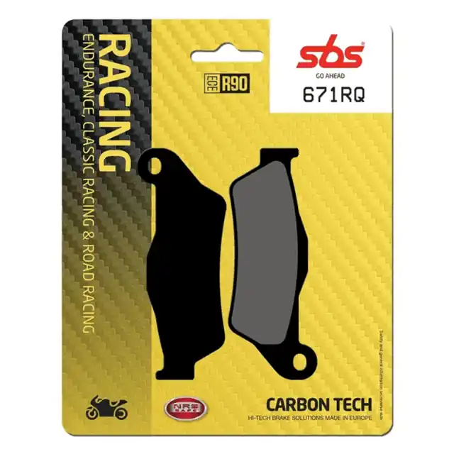 SBS Racing RQ Carbon Tech Rear Brake Pads Wholesale